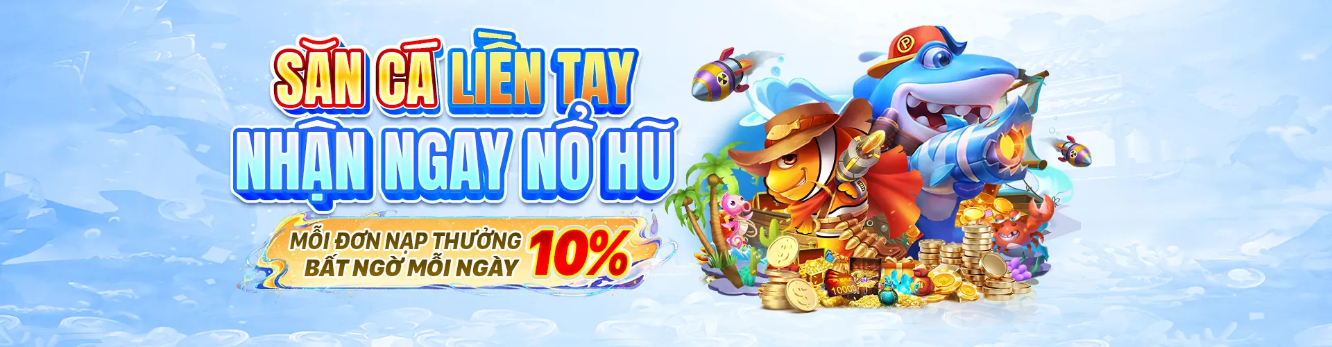 Hình ảnh đại dương rực rỡ trò chơi bắn cá Bet789 Code